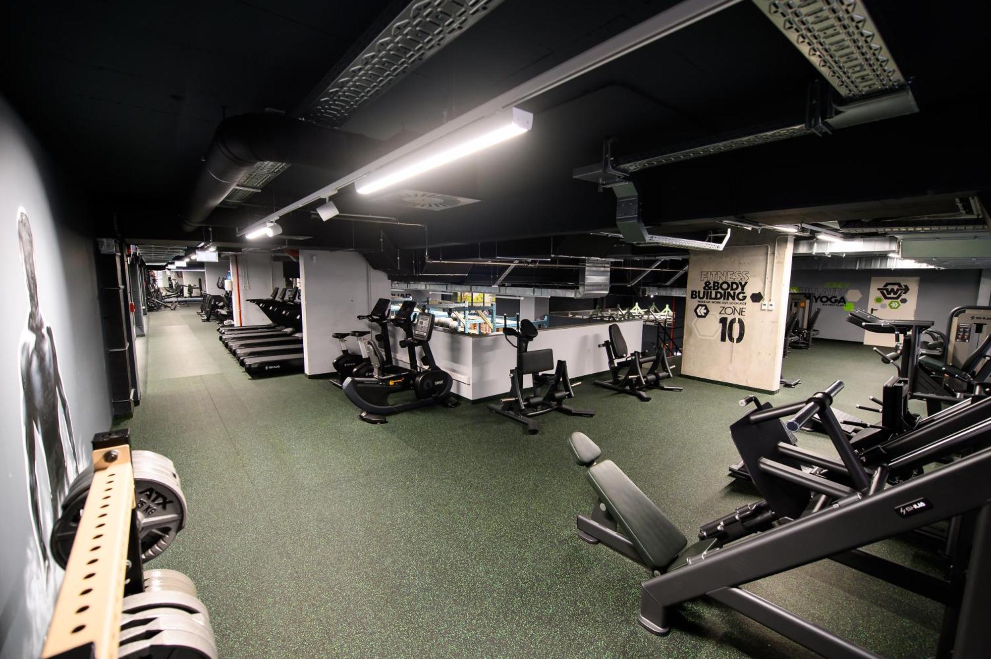 Grand Hotel Italia Клуж-Напока Экстерьер фото The gym at the University of Nottingham