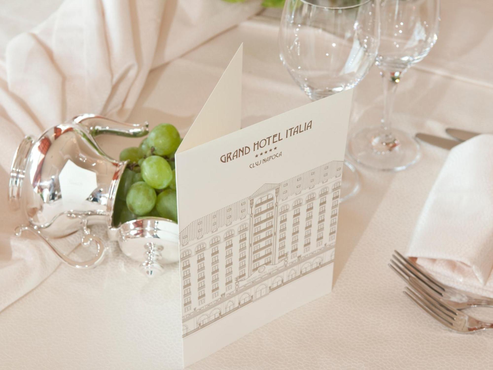 Grand Hotel Italia Клуж-Напока Экстерьер фото Menu